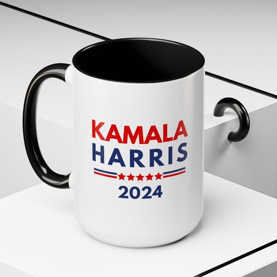 Discover Kamala Harris 2024 Campaign Coffee Mug Inspirational Political Enthusiasts Activists Mug