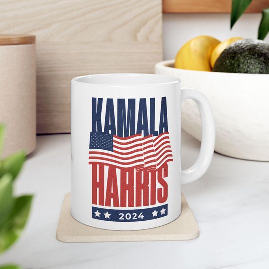 Discover Kamala Harris for President 2024 coffee mug, Kamala Harris Coffee Mug, Ceramic Mug