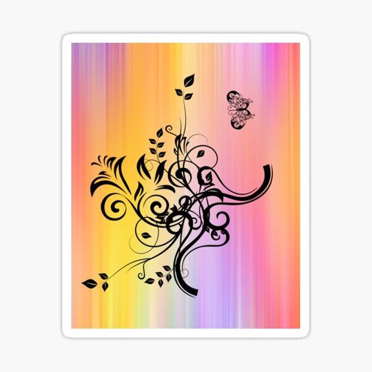 Discover butterfly vintage art!