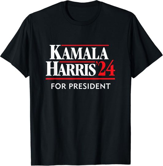 Discover Kamala Harris '24 For President 2024 T-Shirt