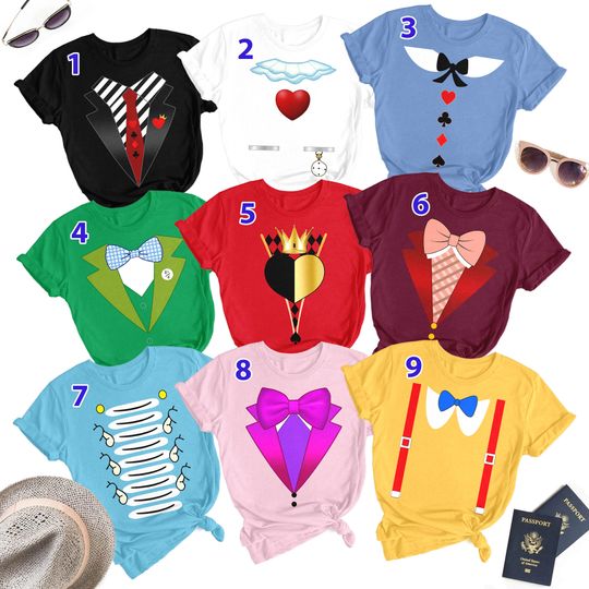 Discover Wonderland Matching Shirt, Wonderland Halloween Costume Shirt