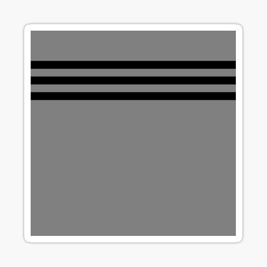 Discover grey with black stripe