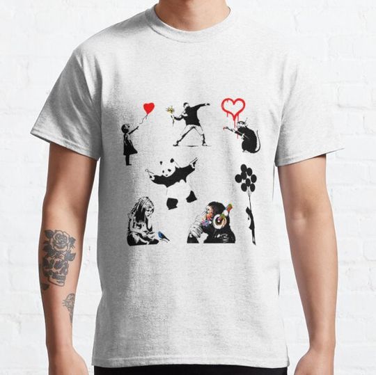 Discover Banksy graffiti collection