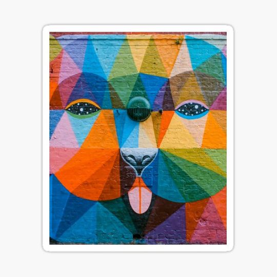 Discover Street art funny design
