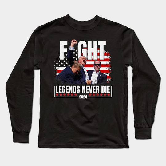 Discover Donald Trump Shot Long Sleeve Shirt, Trump Shot Long Sleeve T-Shirt LG0678