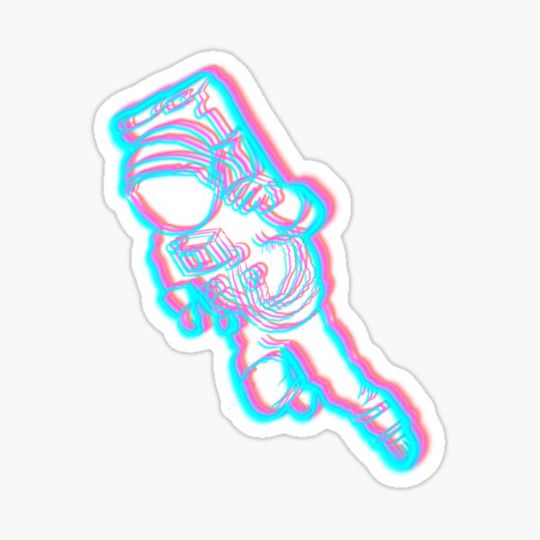 Discover Neon astronaut