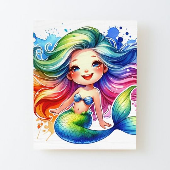 Discover Cheerful Mermaid
