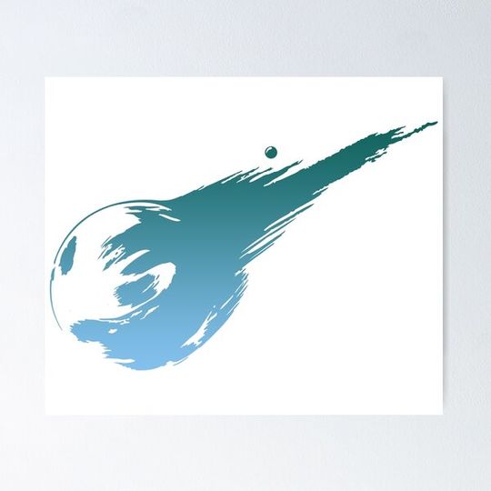 Discover Final Fantasy 7 Remake - Logo (blue)
