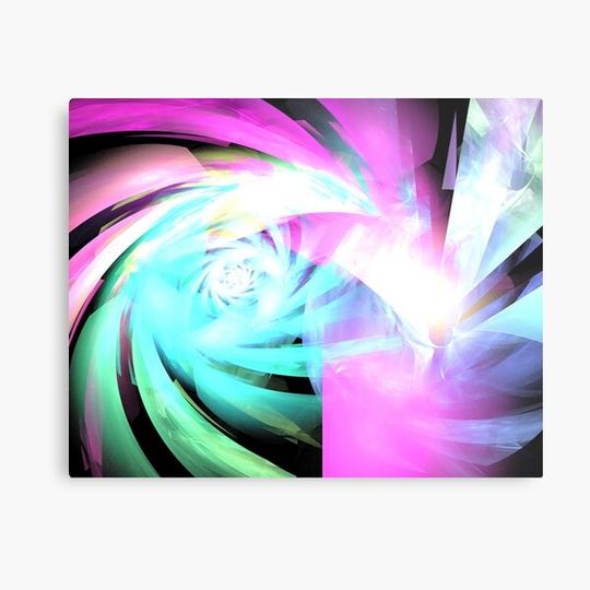 Discover Pink Green Spiral