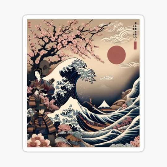 Discover Eastern landscape with rising sun.