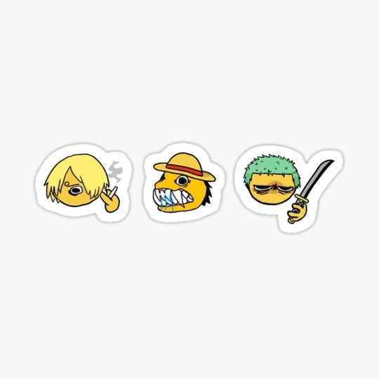 Discover One Piece Monster Trio Cursed Emoji Meme