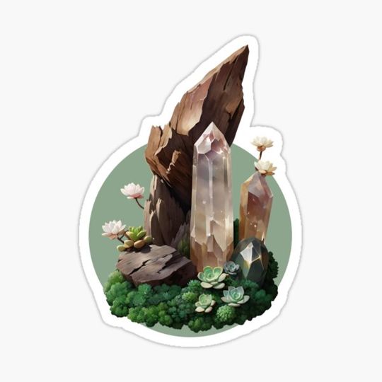 Discover Crystals, Driftwood, Succulents, Flowers