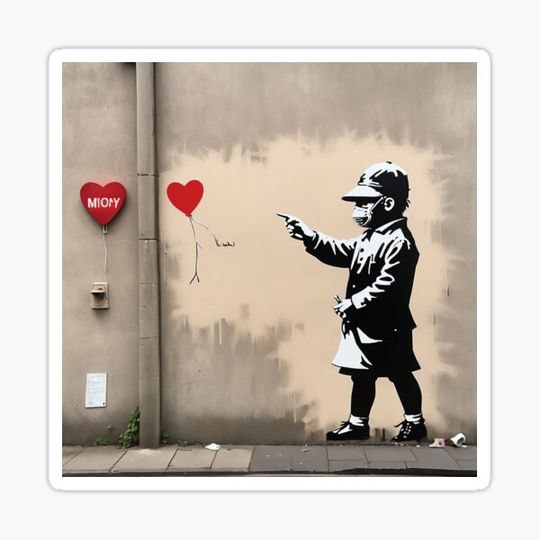 Discover Banksy Inspired Original Art - Miory