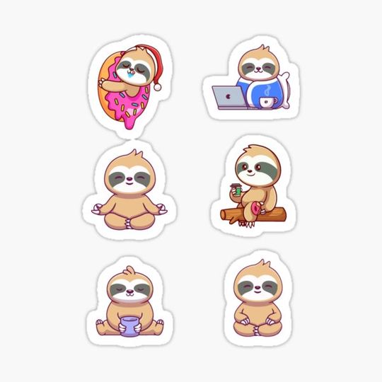 Discover Cute Sloth Pack