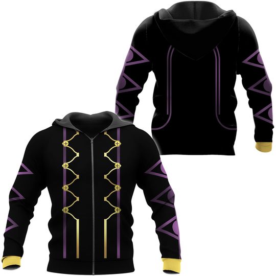 Discover Emblem Robin Hoodie, 3D Cosplay Zip Hoodie