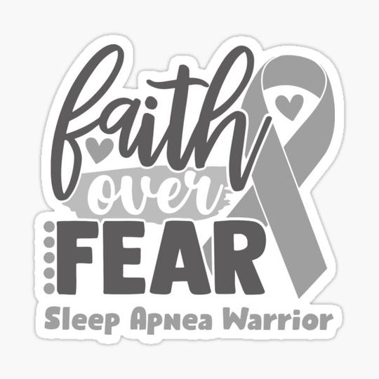 Discover Faith Over Fear Sleep Apnea Warrior