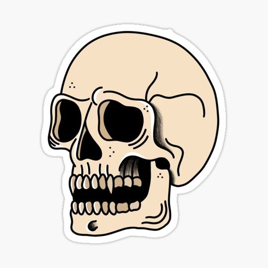 Discover skull tattoo flash