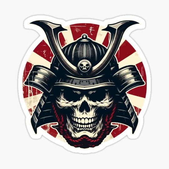 Discover Samurai Oni Skull
