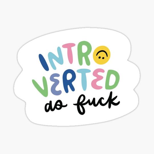 Discover Colorful Fun Introvert Lettering
