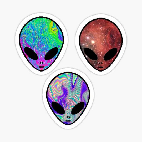 Discover Alien Stickers