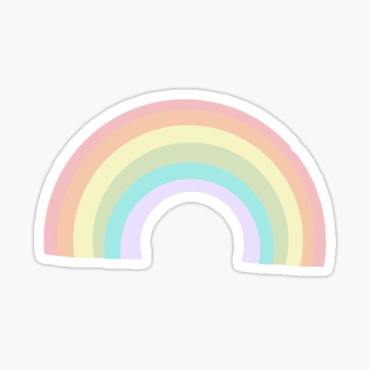Discover Pastel rainbow