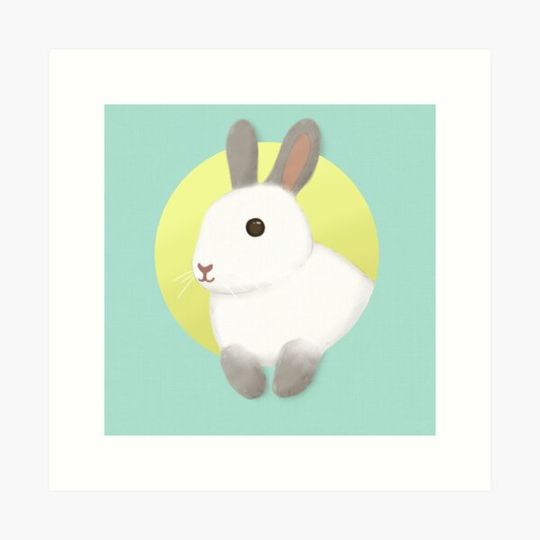 Discover Cute Bunny Illustration Art