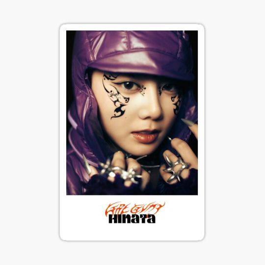 XG Hinata- GRL GVNG Sticker