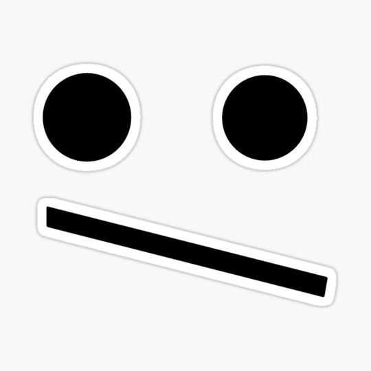 Discover Doubt Face :/ - Black