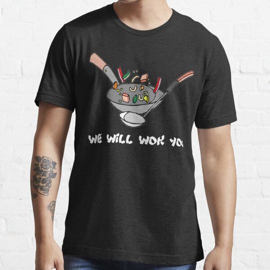 Discover Funny Chinese Food Shirt - Wok Shirt - We Will Wok You - Asian Food