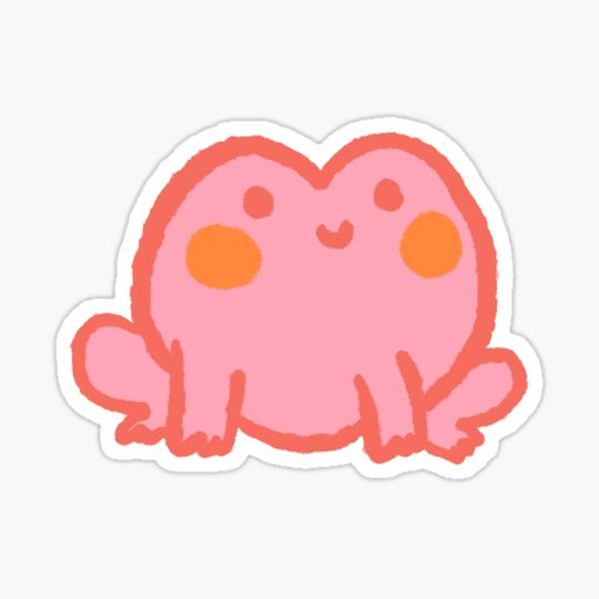 Discover Super Cute Pink Frog