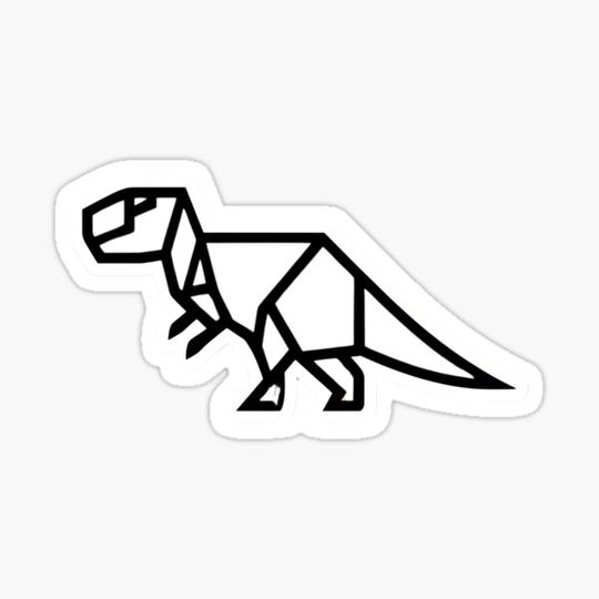 Discover Minimalist Dinosaur