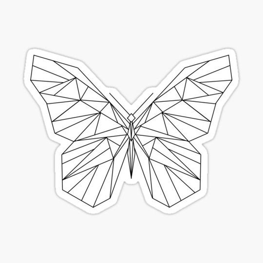 Discover Geometric Butterfly