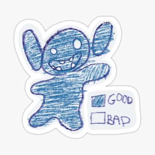Discover Good/bad sticker