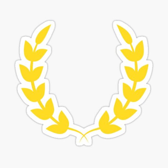 Discover Wreath Crown Sport Block and Flat Style