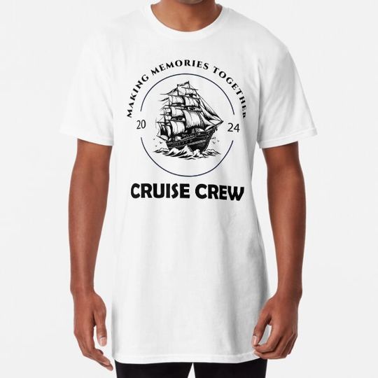 Discover Cruise Crew 2024 Vacation Trip Sailing Squad Matching Family T-Shirt