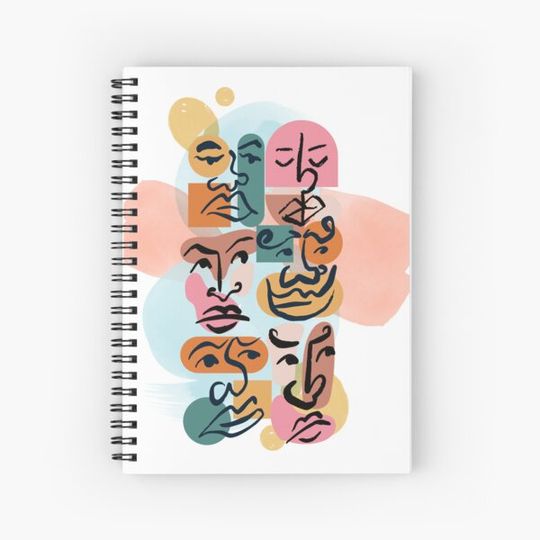 Discover abstract face