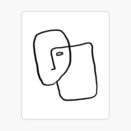 Discover Abstract Line Face