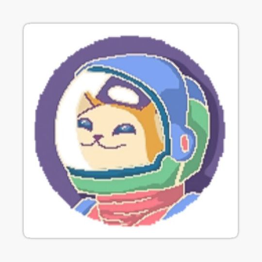 Discover 8-Bit Astronaut Cat