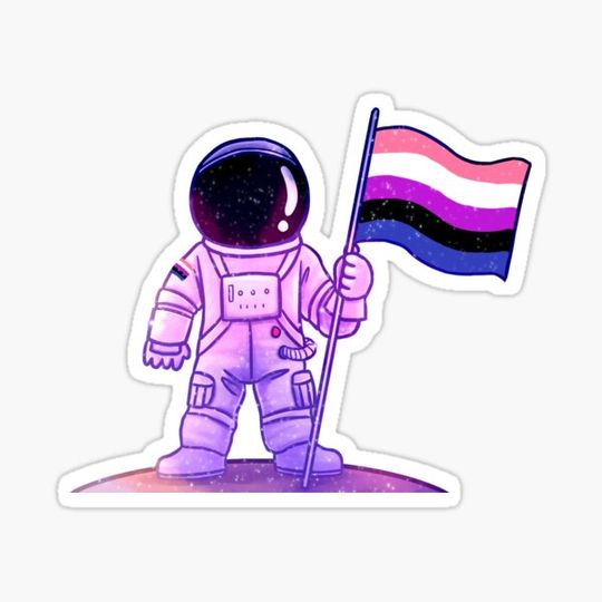 Discover Pride Astronaut [Genderfluid]