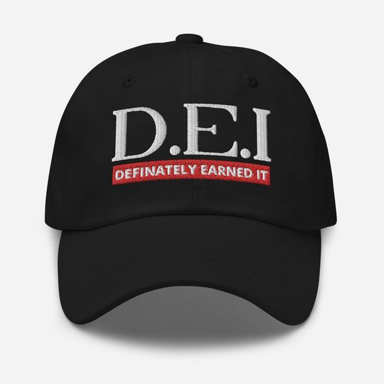 Discover DEI Hire Kamala Harris Embroidered Hat