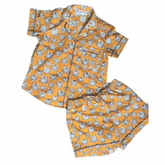 Discover Shorts Pajama Sets - Tiger Spirit