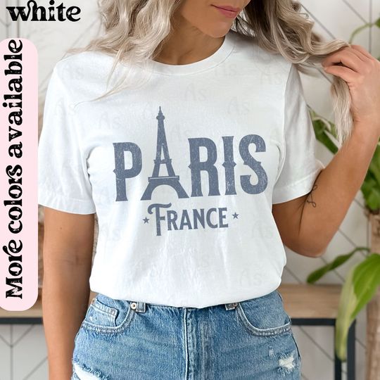 Discover Paris Travel T-Shirt for Vacation