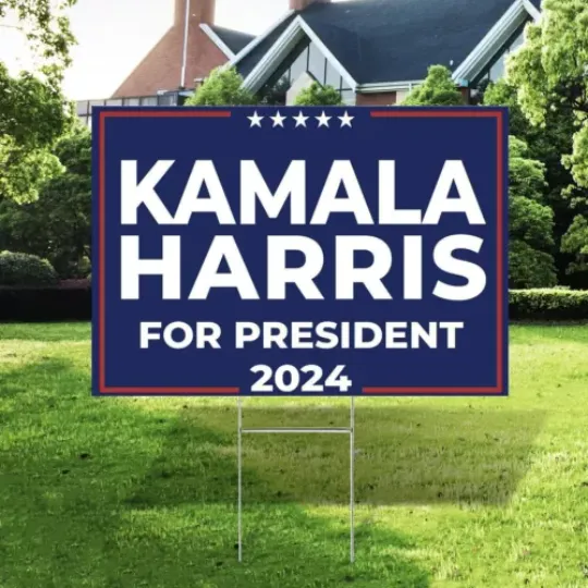Discover Kamala Harris 2024 President Election Yard Sign