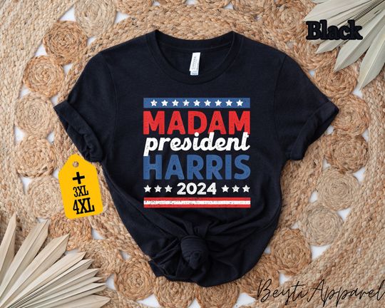 Discover Madam President Kamala Harris Rally Shirt