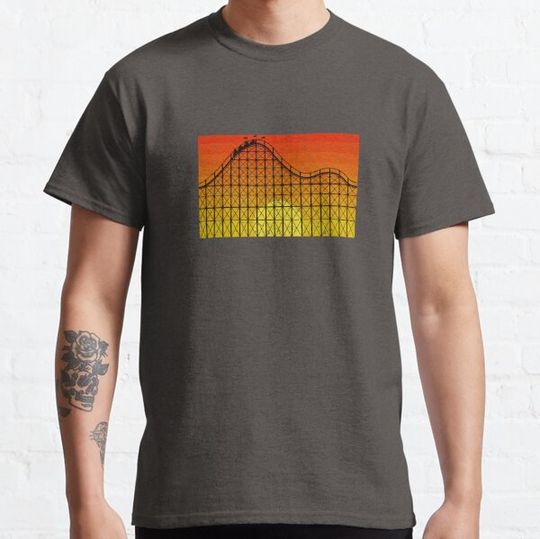 Discover Roller Coaster Sunset