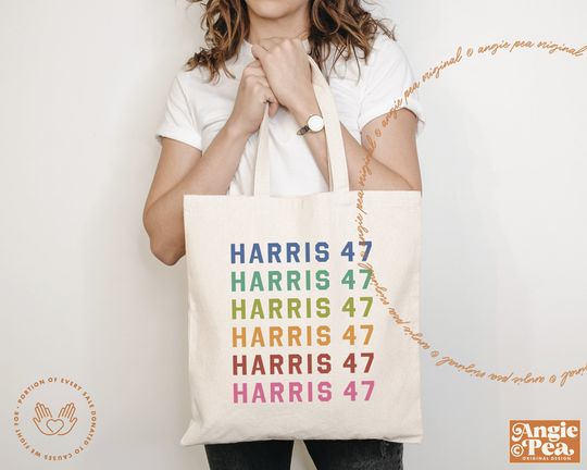 Discover Kamala Harris Vote Tote Bag