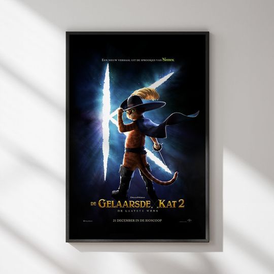 Discover Puss in Boots The Last Wish Movie Poster