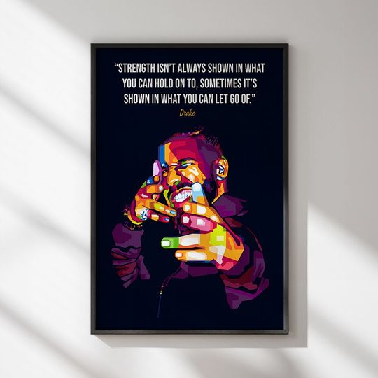 Discover Drake Quotes Poster