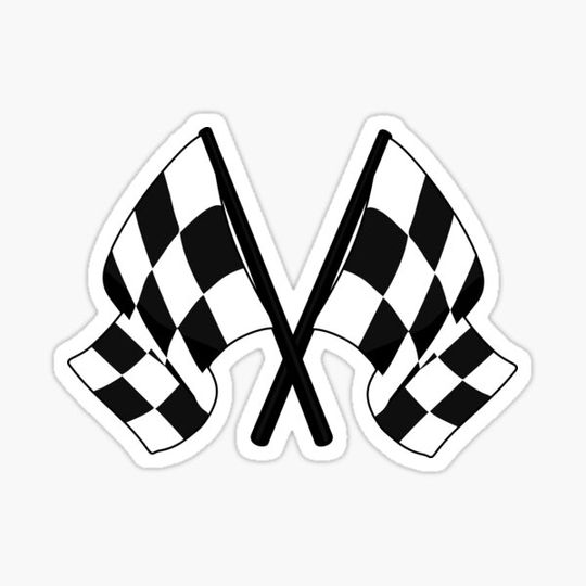 Discover Black and White Checkered Flag Racing Motorsports Finish Line