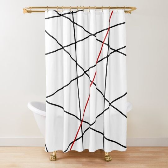 Discover Black lines and red
